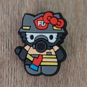 4 for $10 - Mix n Match Hello Kitty Firefighter FD Croc Charm Jibbitz Halloween